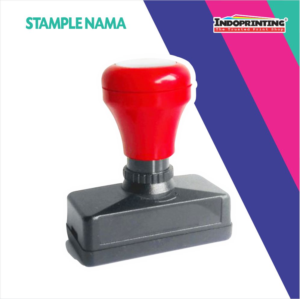 Stampel Nama Custom INDOPRINTING